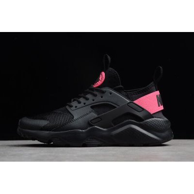 Nike Air Huarache Run Ultra Siyah / Pembe Spor Ayakkabı Türkiye - HS2GQSZQ